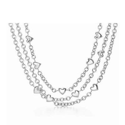 Fashion long bronze necklace