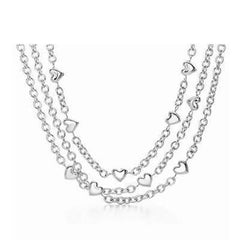 Fashion long enamel necklace